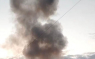 Під Москвою пролунав потужний вибух: у небо підіймається стовп диму. ВІДЕО